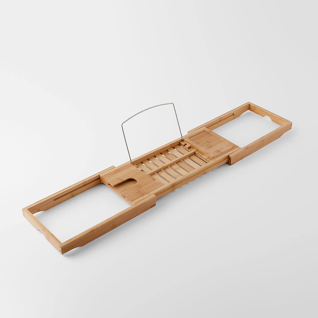 Extendable Bamboo Bath Caddy