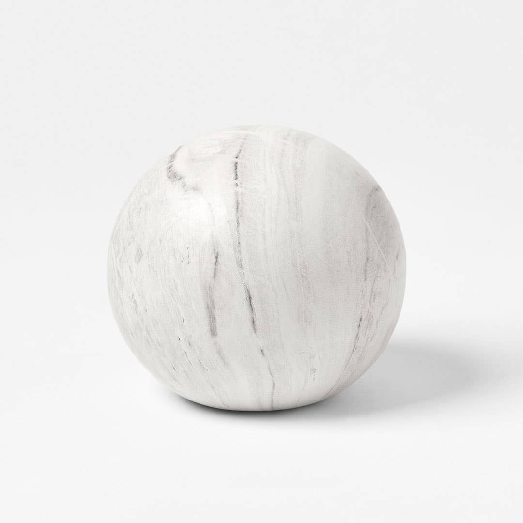 Marble Matte Decorative Ball