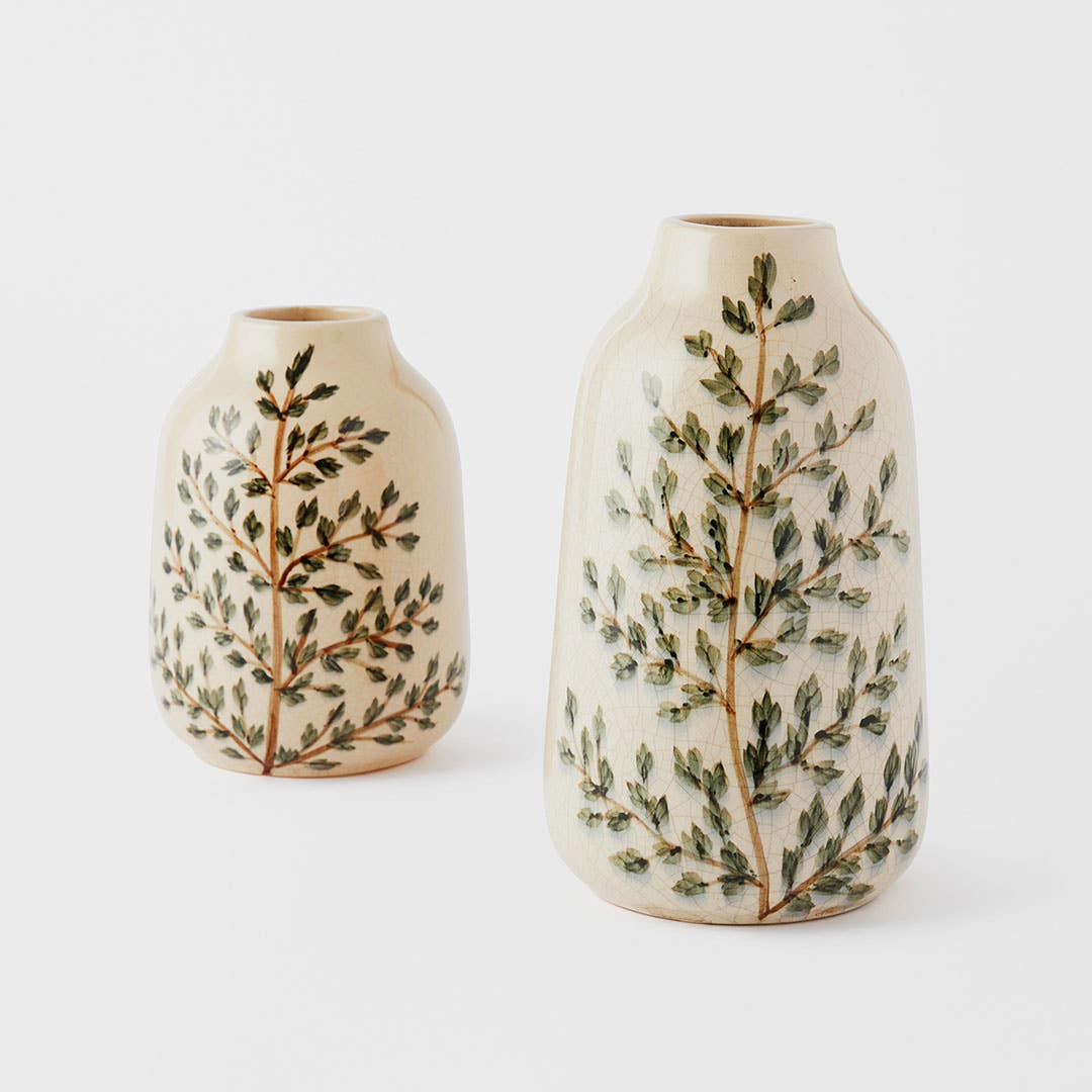 Evergreen Ceramic Vase Small