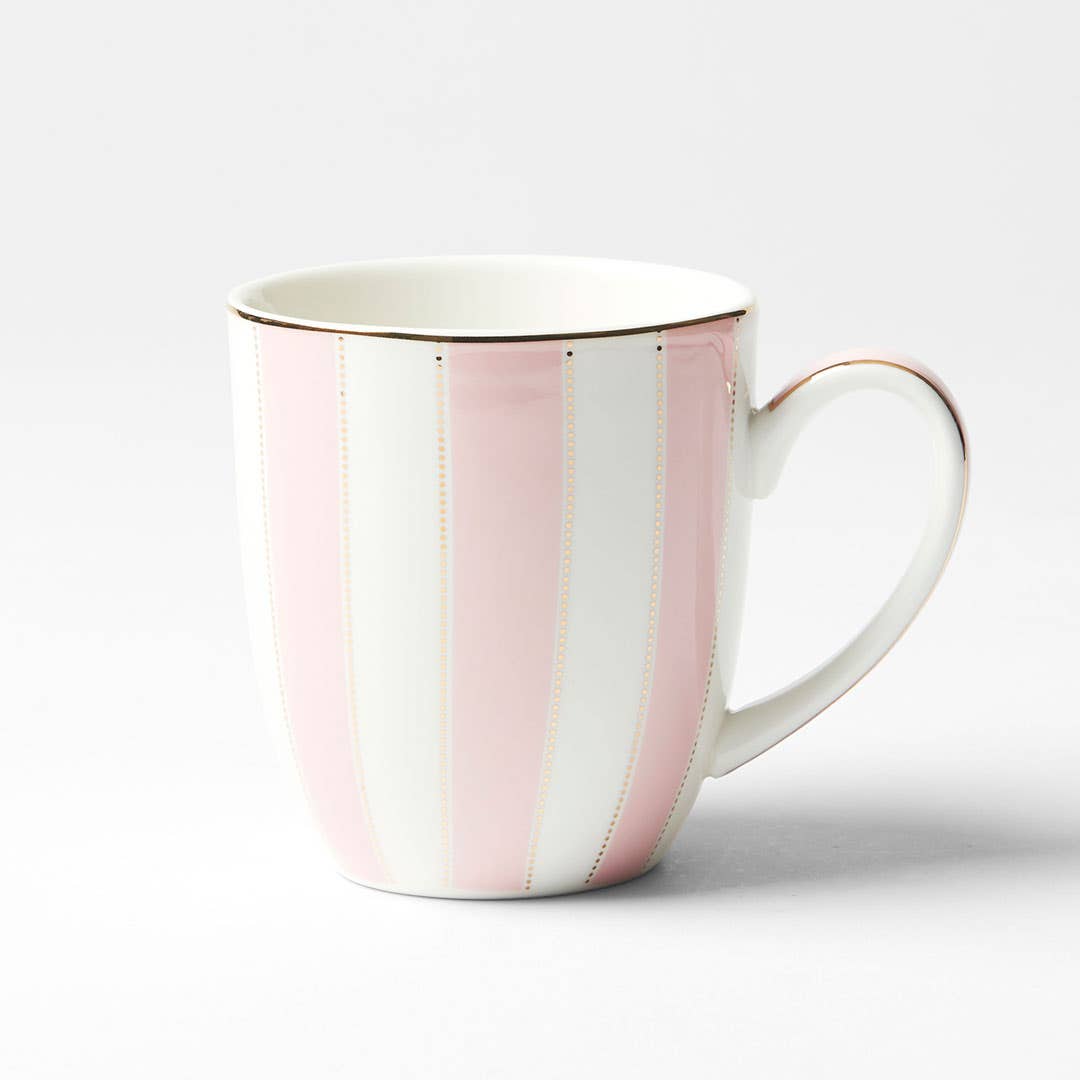 Miss Stripe Tea Set - Pastel Pink