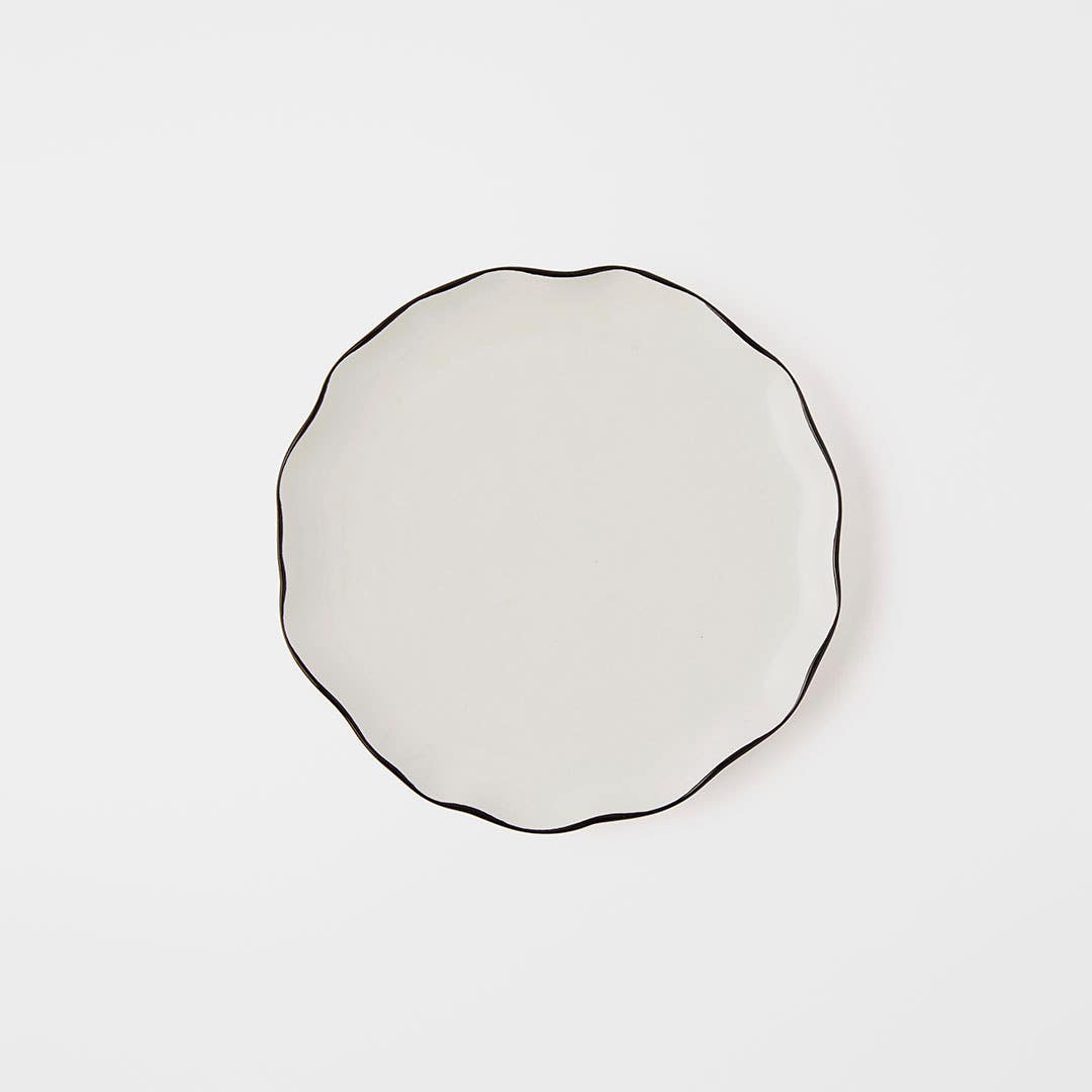 Newbry Side Plate - White