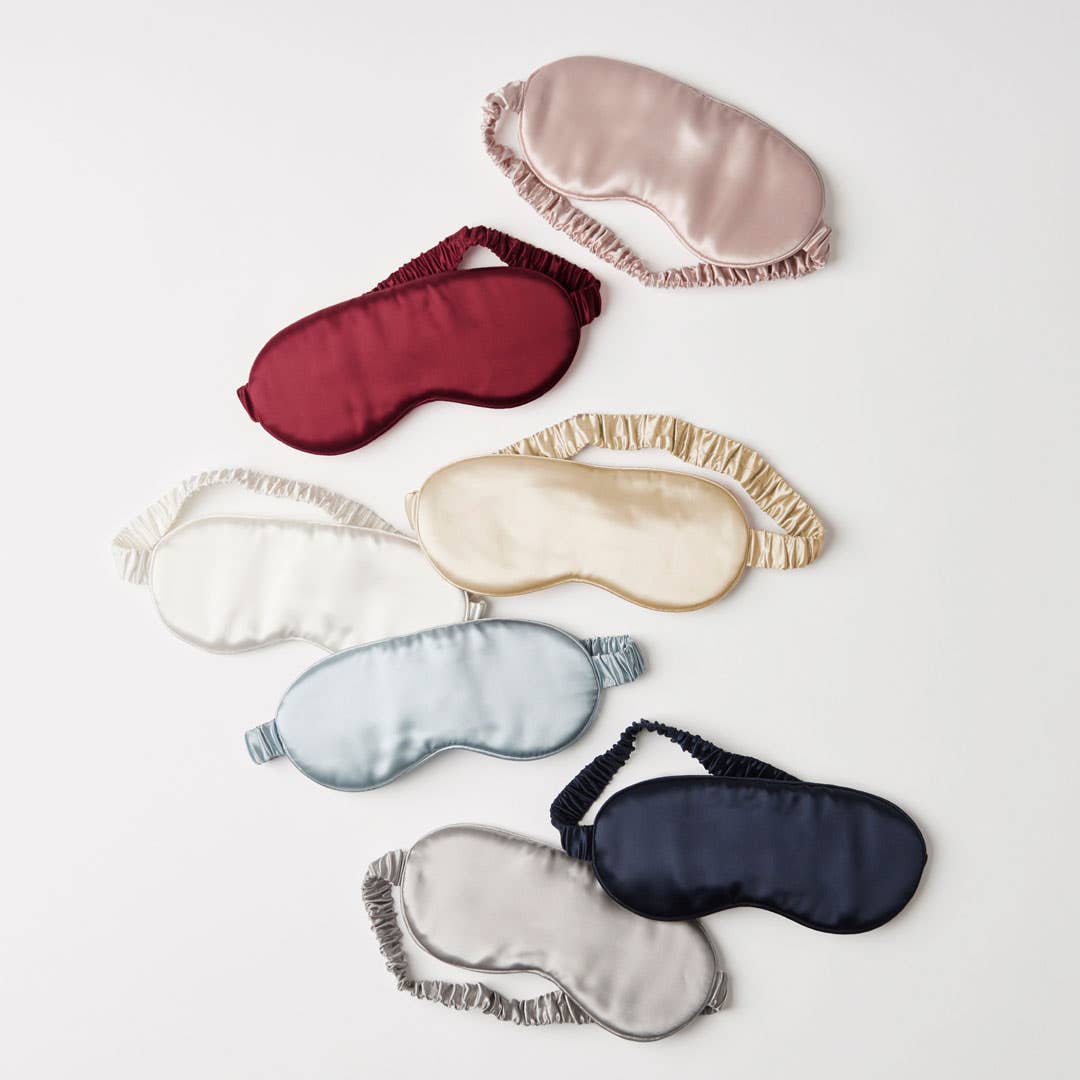 Silk Eye Mask - Ivory