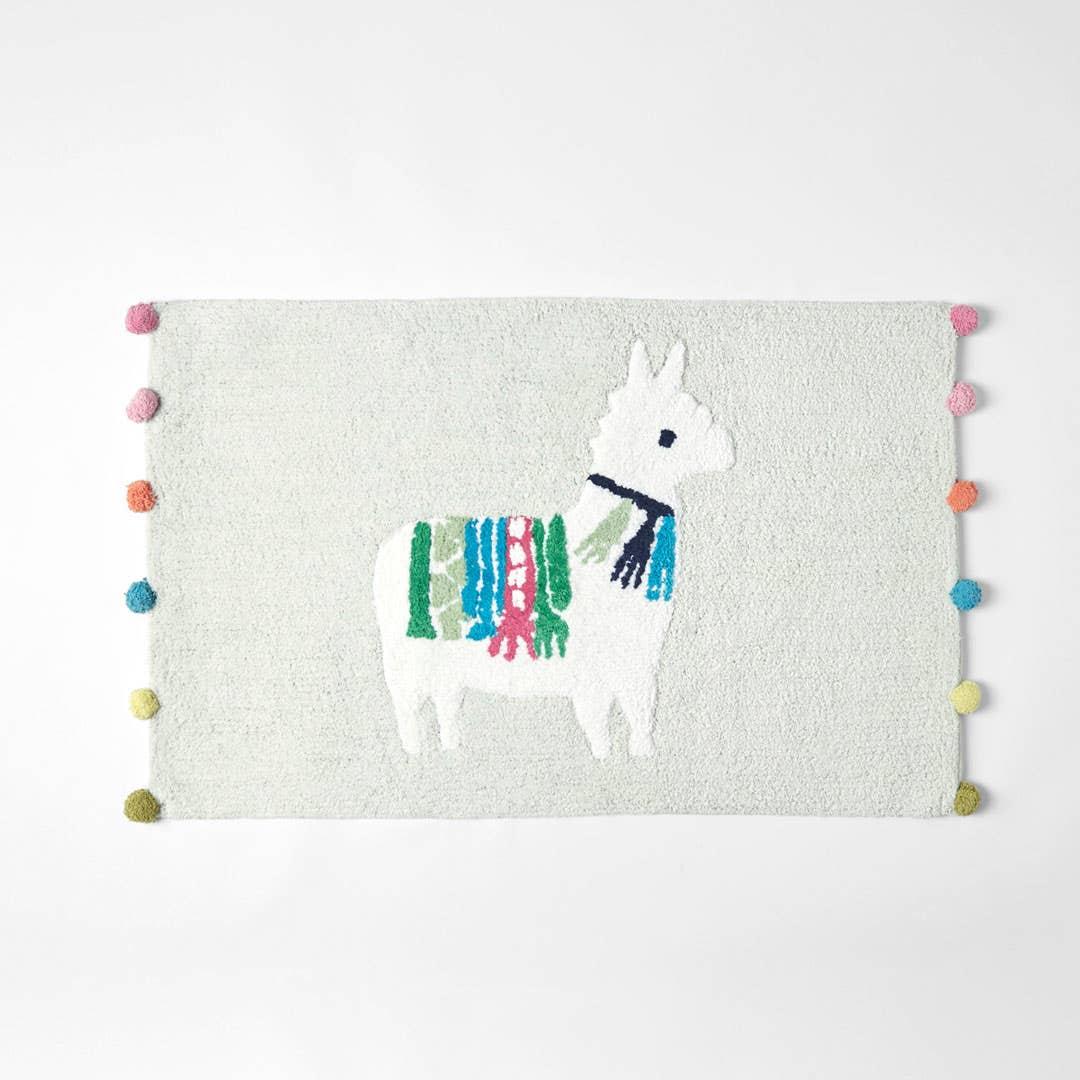 Leroy Llama Bath Mat