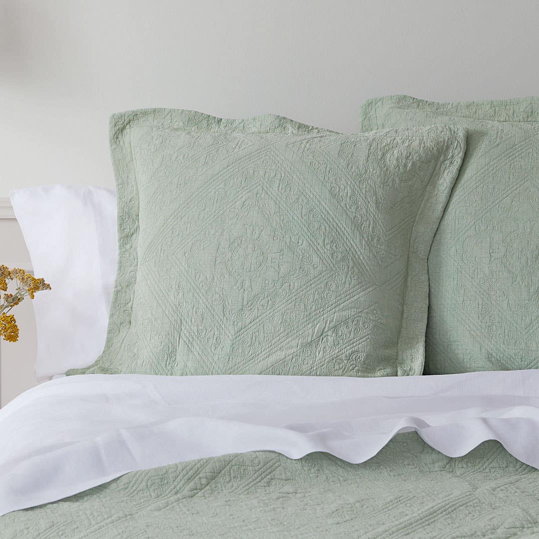 Asher Coverlet - Sage Green