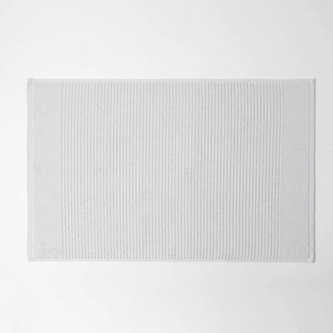 Wythe Bath Mat - Silver