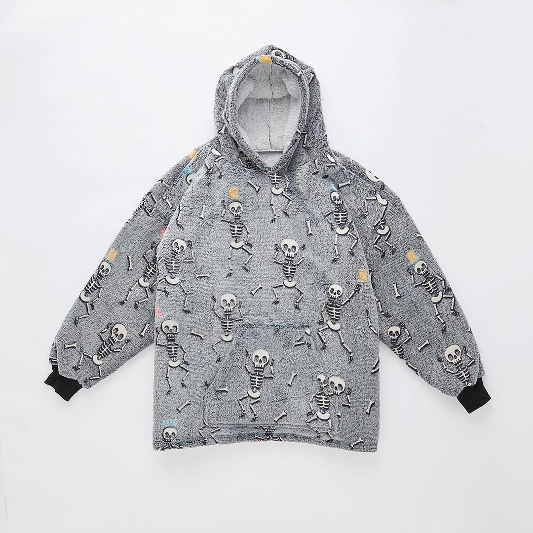 Bones Kids Hooded Sherpa