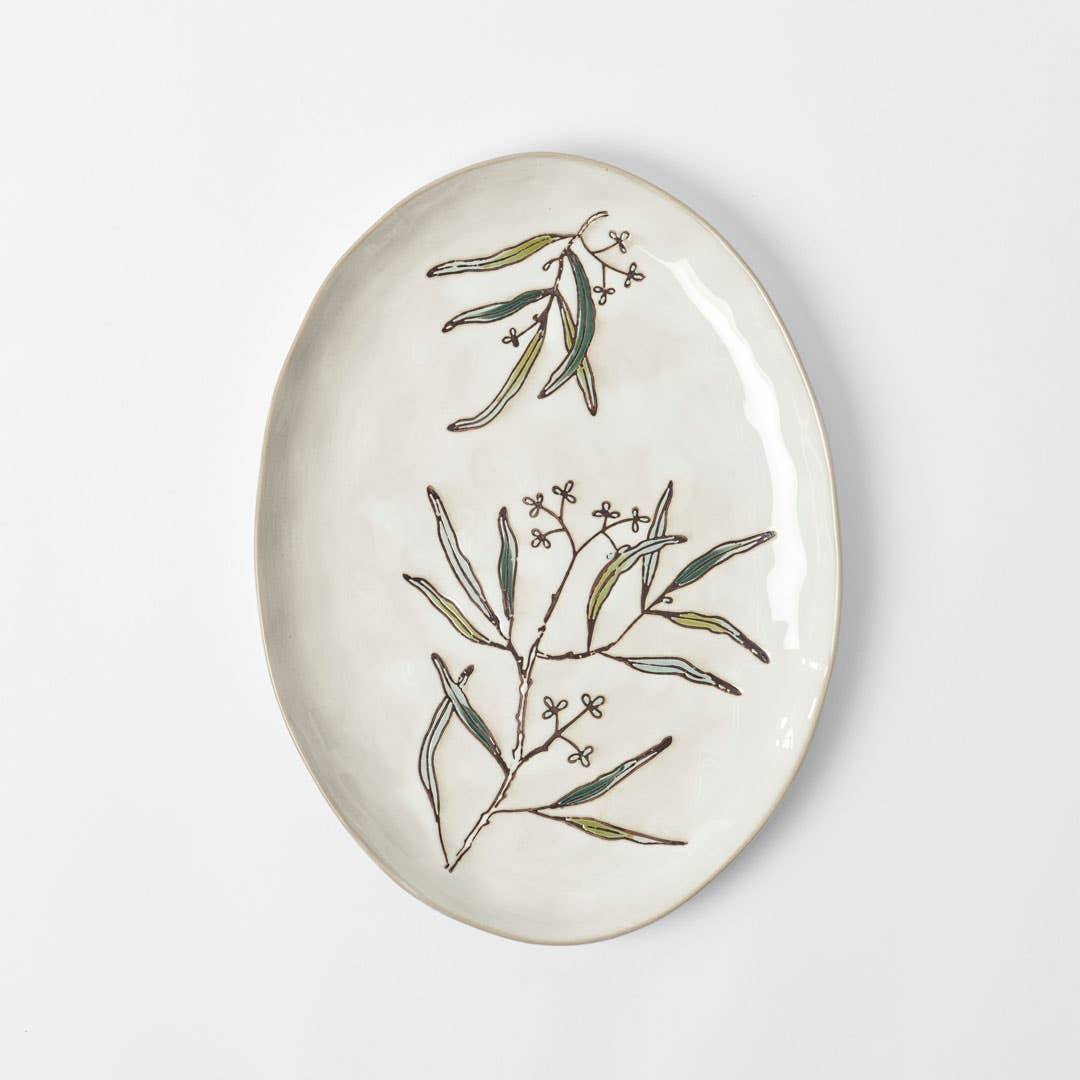 Eucalypt Dining - Ivory Green