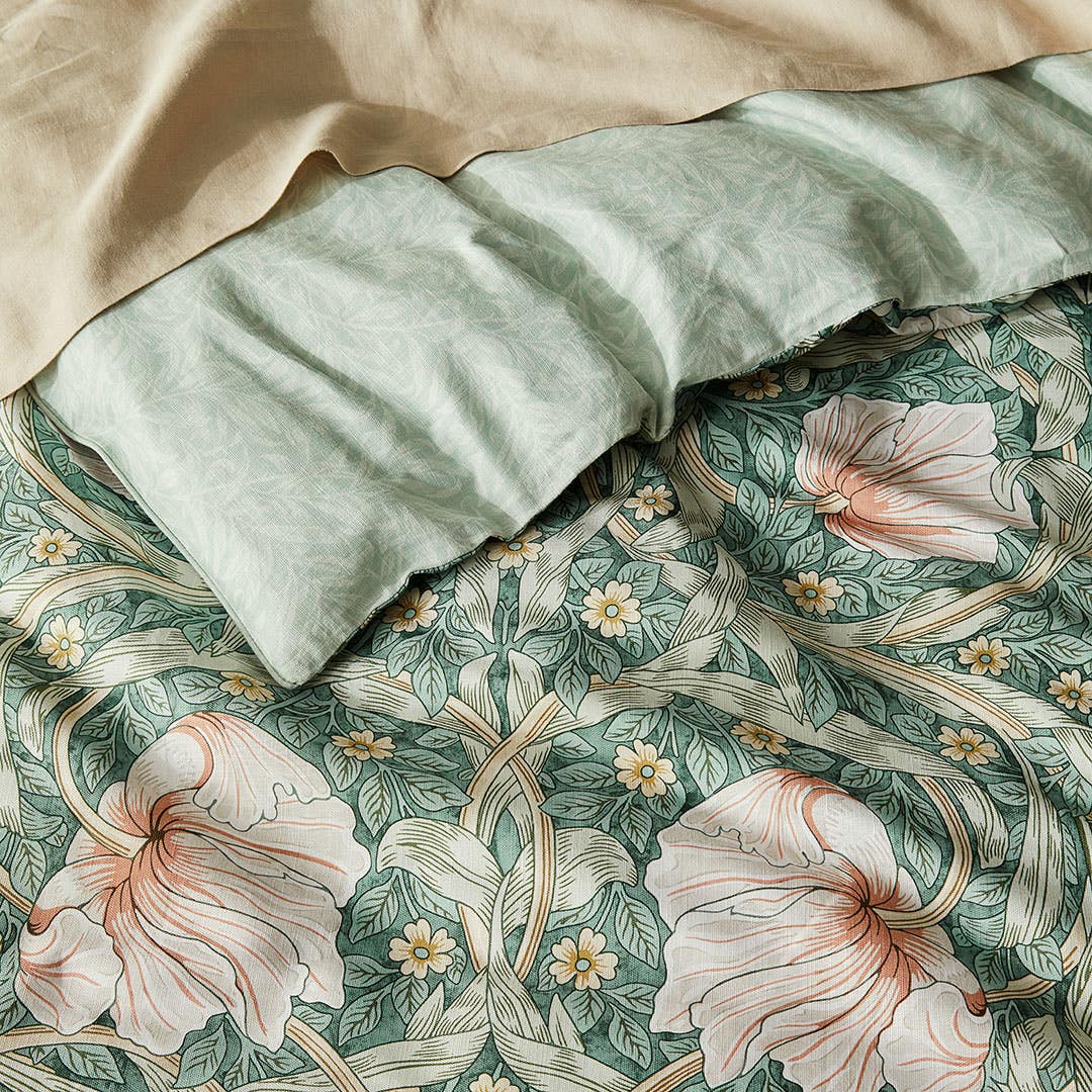 Pimpernel Quilt Cover - Green