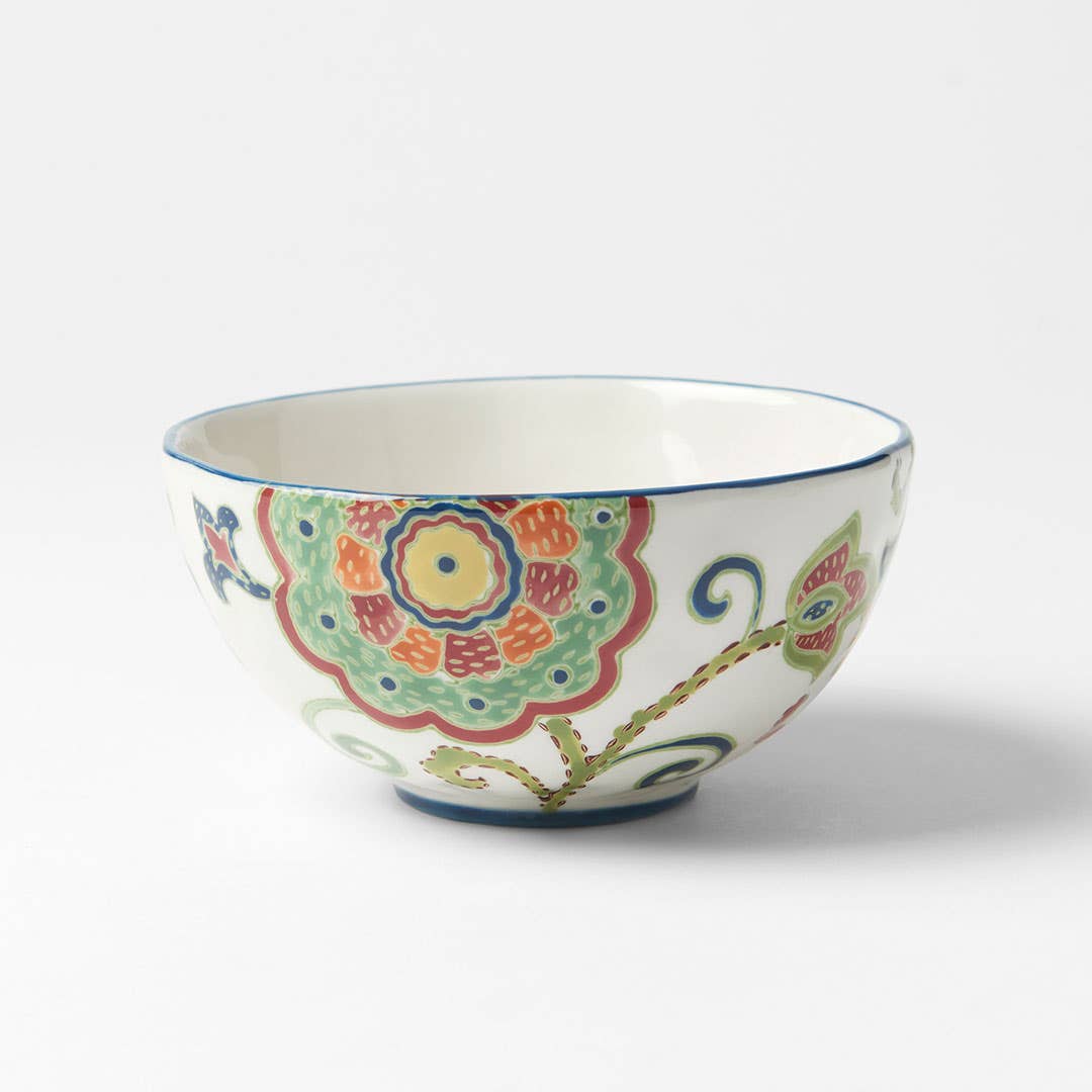 Florentino Bowl - Jacobean Green/ Orange