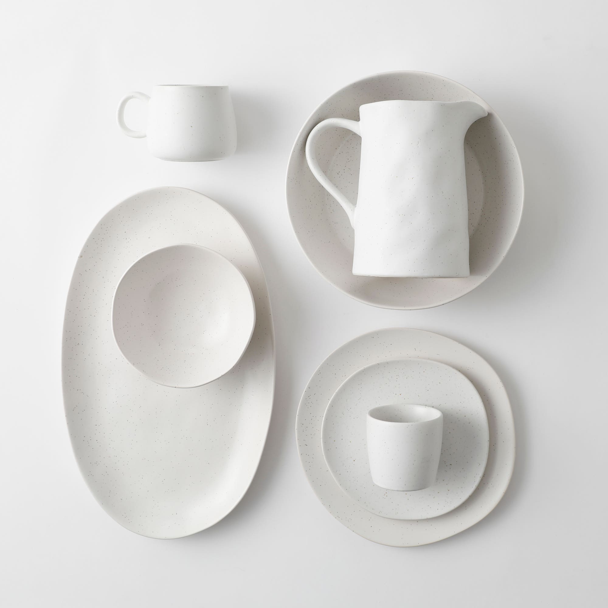 Neva Side Plate - Cream